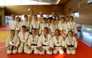 L'équipe Jujitsu championne de Bretagne