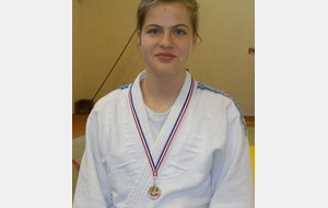 Anaëlle médaille de bronze