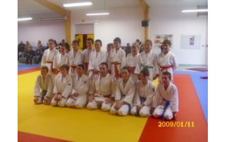 Entraînement des benjamins et minimes