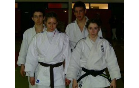 L'équipe Jujitsu au tournoi d'Orléans