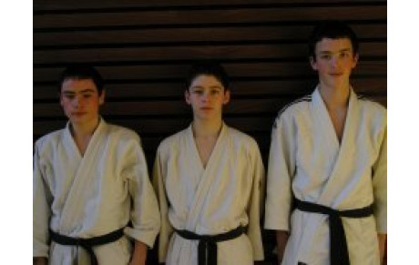 Trois cadets au départemental