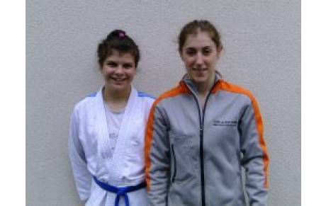 1/2 finale France Judo pour Alexandra et Clémence