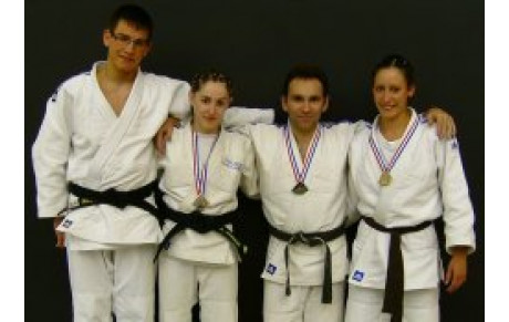 Alexandra - Bruno Vice-Champions de France Jujitsu