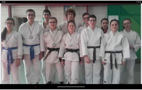 Le JJLA en duo system et fighting à l'open d'Angers 