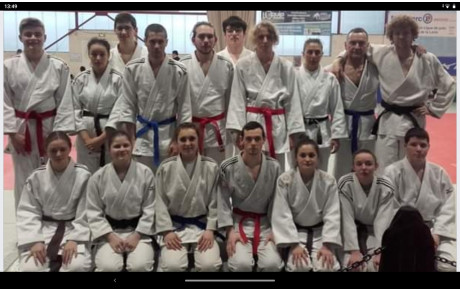 Une réussite en newaza au tournoi d'Angers 