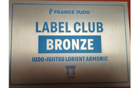 Label Bronze France Judo